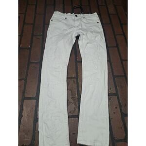 Evolution in Design Boys Denim White Skinny Jeans Size 12